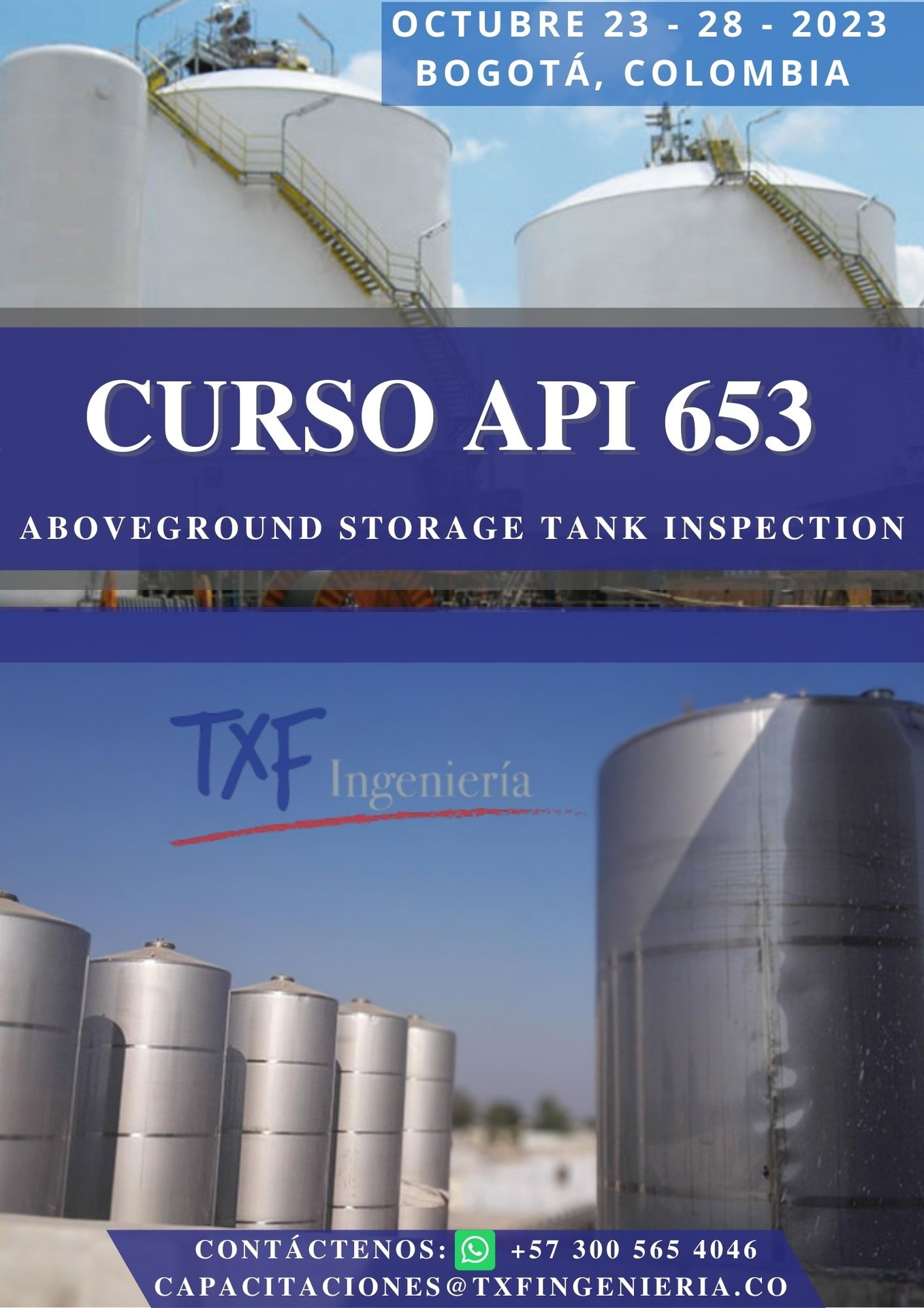 Curso API 653 - Jul 24 a 26 de 2024